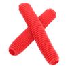 Pair Motorcycle Front Fork Shock Boots Dust Cover Replacement for SUZUKI RM125 DRZ400 DR250 400 Red
