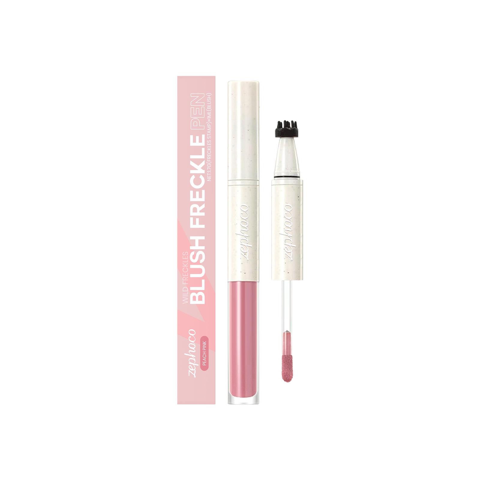 Zephoco Peach Pink 2-in-1 Liquid Blush Stamp for a Vibrant, Natural Makeup Look