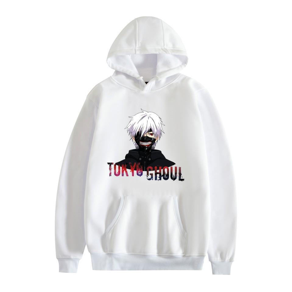 Tokyo Ghoul Anime Print Unisex Casual Hoodie Sweatshirt