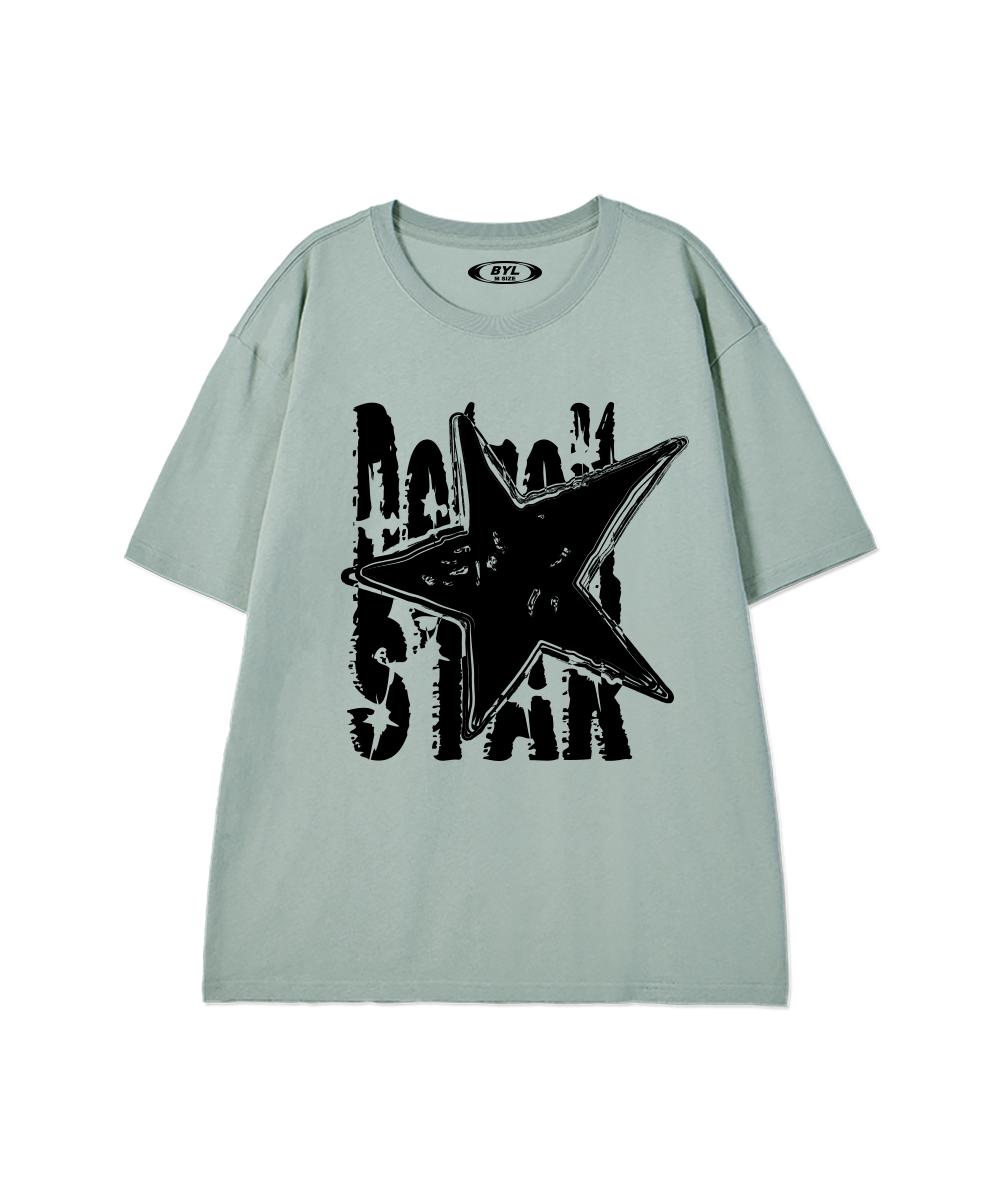 Biel Detroit Star Short Sleeve T-Shirt Mint M