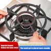 Gas Stove Pot Rack Heavy Duty Carbon Steel Stove Stabilizer for Woks Pots Non-Slip Stovetop Stand Universal Burner Stand