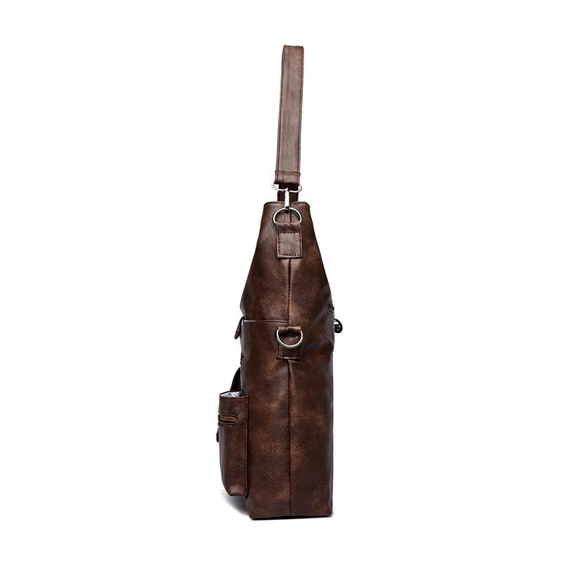 Women's Large Capacity PU Leather Shoulder Bag – Stylish Crossbody Tote with Multiple Pockets, Perfect for Daily Use, Work & Travel