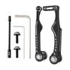 Light Weight Aluminum Alloy V Brake Caliper Aluminum Alloy Bicycles Brake Caliper Bike Accessories Easy to Install