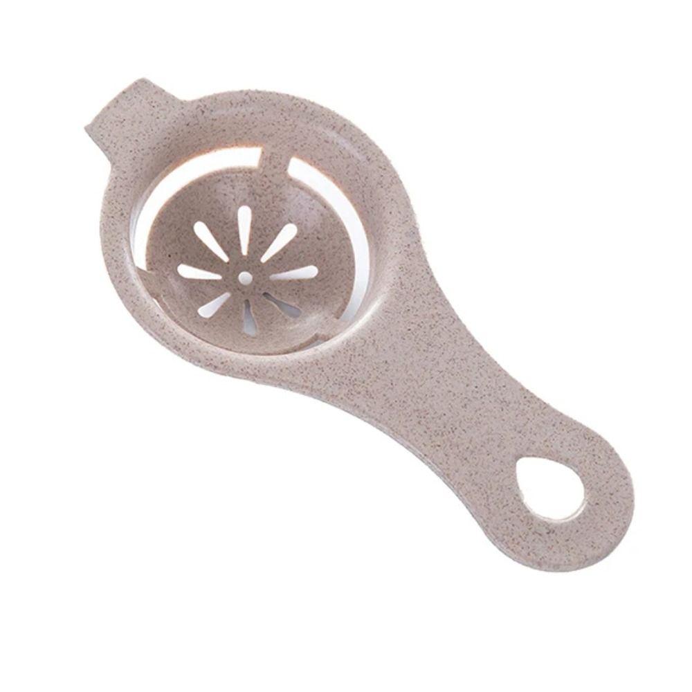 

Home and Living Egg Separator Cooking Egg Strainer Durable Yolk Sifting