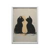 Love In Cat Style Love In Cat Style, 40X50 Cm, Unframed, Matte Paper 230 Gsm