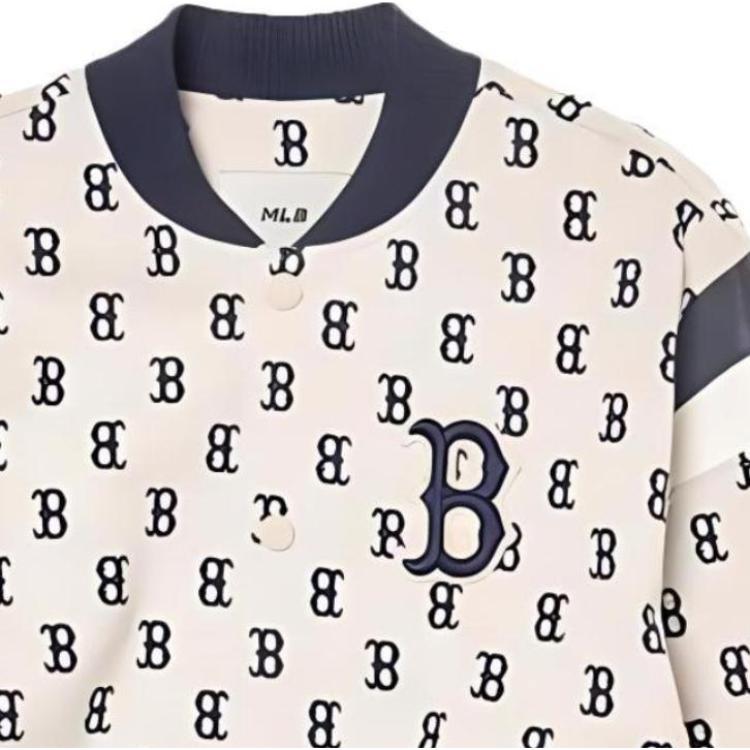 New MLB Boston Red Sox Jackets & Coats Unisex Dark Cream 3AJPM0344-43CRD