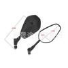 Retro Style Motorcycle Rearview Mirror With ABS Shell Iron Stem Scooter Electric Bike Touring Use