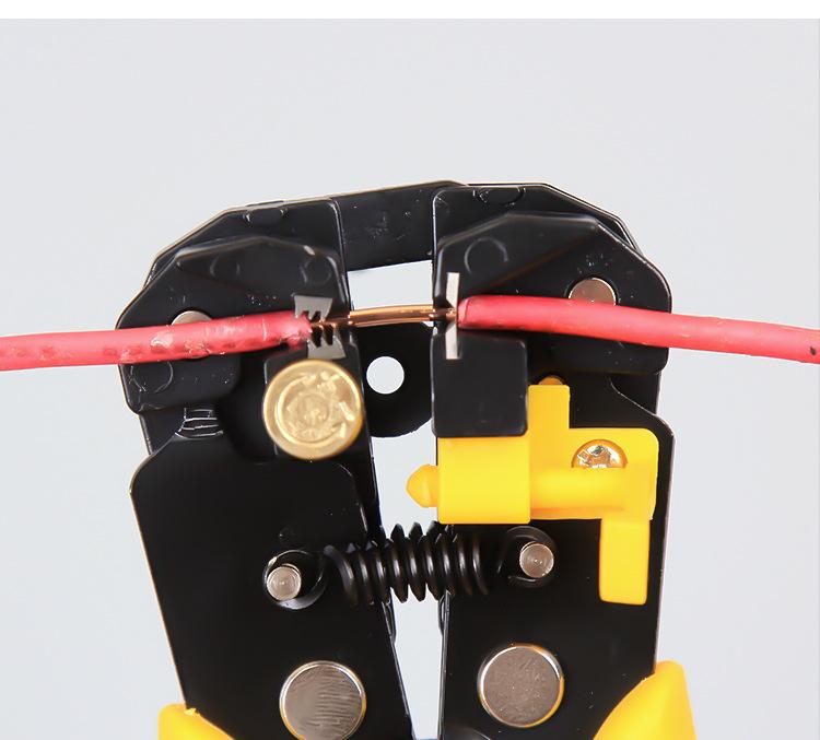 Automatic Multifunctional Wire Stripper, Cutter, and Crimper Pliers