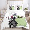 3Pcs Halloween Monster Bedding Sets For All Sizes New 3D Printed Bed Cover Comforter Duvet Cover Pillowcase Bedroom Decoration