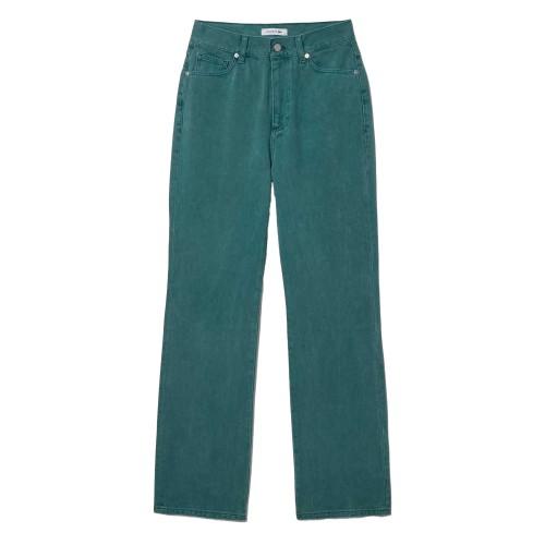 Lacoste Womens/Ladies Natural Dyed Denim Straight Leg Jeans