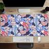 Tapis de Souris Design Motif Poisson Koi Fantaisie Grande Tapis de Bureau Tapis de Jeu Accessoires PC Clavier Tapis de Souris Étendu Tapis de Bureau