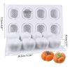 Silicone Mold 3D Persimmon Household Press Baking Utensil Bakeware Decoration