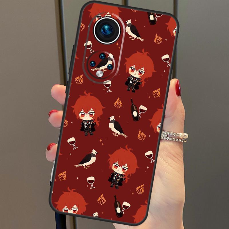 

Genshin Impact Case For Honor X8b X9b 90 70 50 Magic 5 Pro Magic 6 Lite X6 X7 X8 X9 X6a X7a X8a X9a Cover Honor X7