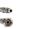 Flexible Inox Sanitaire DN8 M10 3/8" 1000mm DVGW Eau Potable