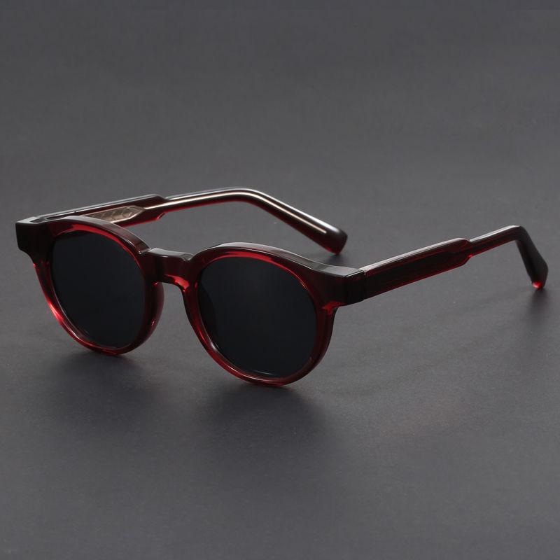Fashion Luxury Brand Sunglasses Round Retro Sun Glasses Trendy Designer Sunglasses Premium Anti-Uv Sun Glasses