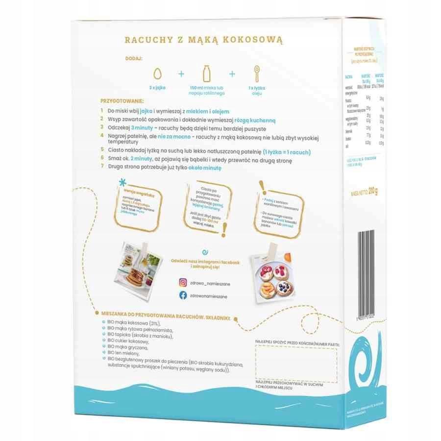 Hälsosam Blandad Pannkaksmix 210 g Hälsosam Blandad Kokos