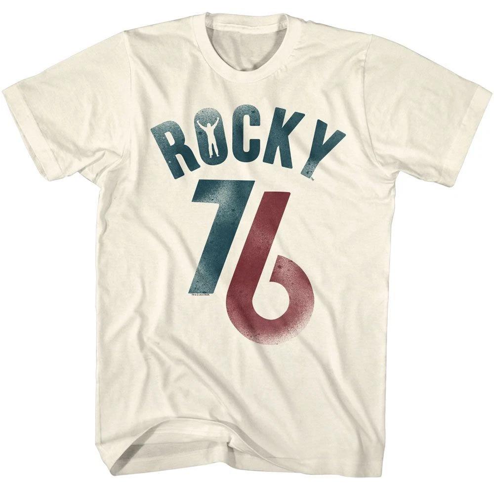 Rocky - 76 - American Classics - Solid Off-White Short Sleeve Children s T-shirt 140
