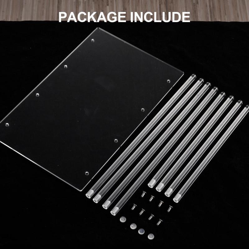 Акриловая подставка для сапог обувные полки для прихожей органайзер для хранения вмещает 4 пары сапог компактный держатель для кроссовок CN 14190₽