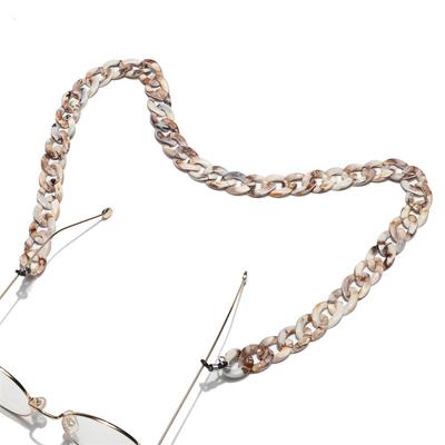 Form Brillenschnur Acryl Maskenseil Brillenkette 19 Maskenband Farbe Bonbonfarbe Mehrfarbig Konkav