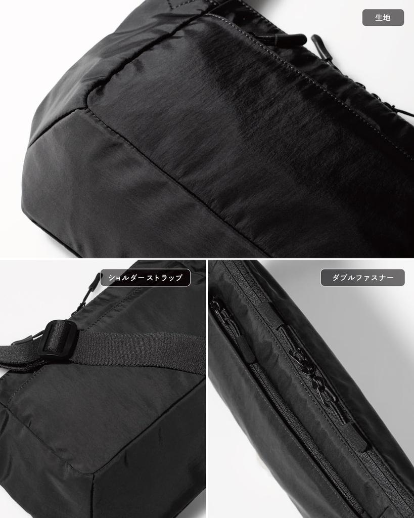 TAVARAT Lightweight Sling Body Shoulder iPad Storage Men's Bag, Sacoche, Bag, Bag, 250g, (Gray)