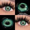 FUNSACHY 1 Pair Coloron Contacts Lens Yearly Use Natural Black Korean Brown Eyes Contact Pupils Cosmetics Fashion Softlen Yearly