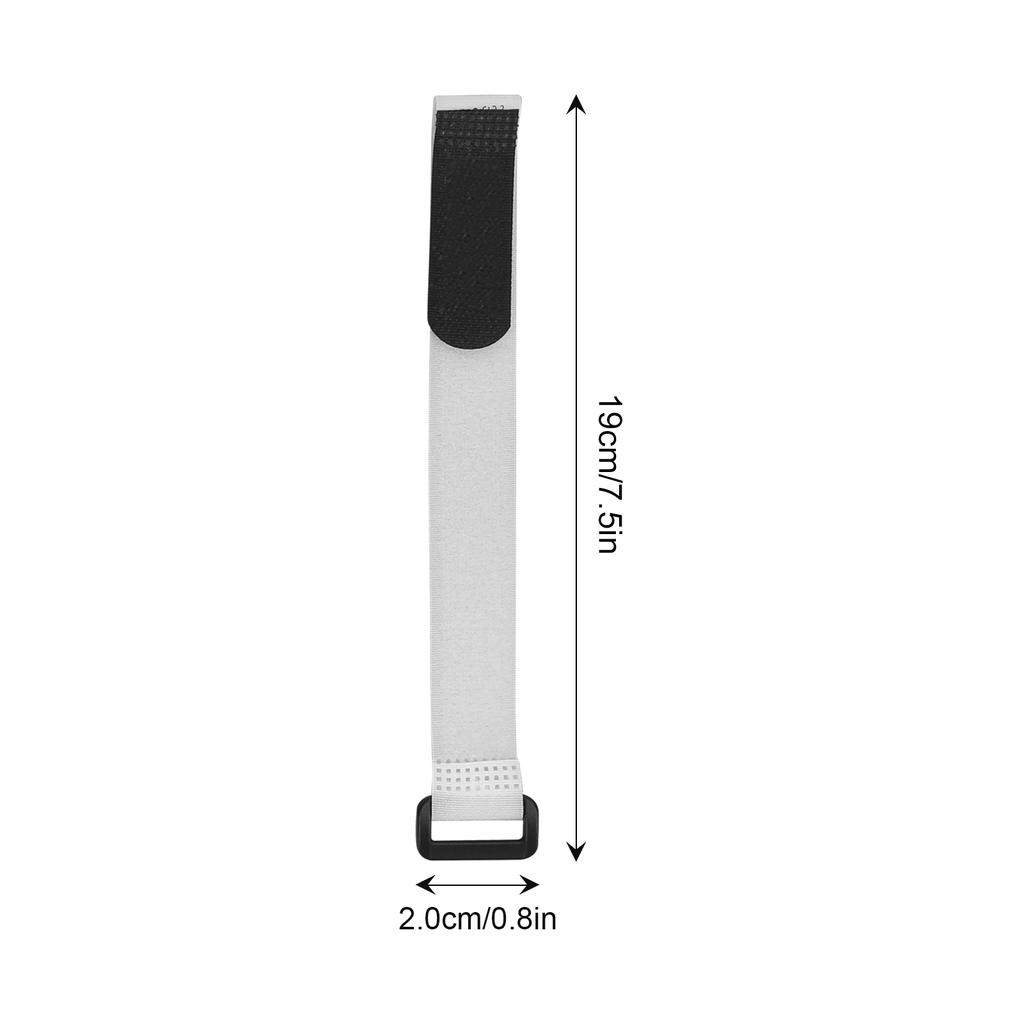 DUUTI 5Pcs 19cm   Handlebar Strap   Nylon Hook   Fixing Tape Adhesive Strap