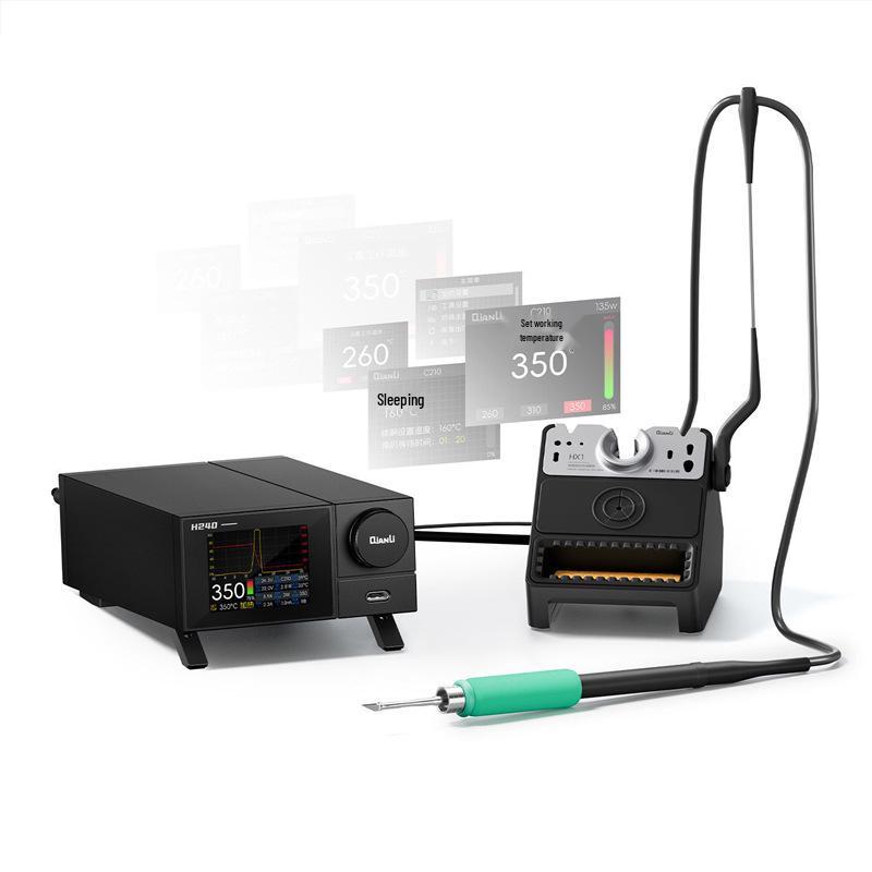 

Potential H240 240W Adjustable Temperature Smart Soldering Station with C210 Handle Heating Core