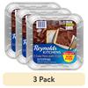 3 Pack Disposable Aluminum Bakeware Pans with Lids Nonstick Cake Casserole Baking Containers Strong Durable Easy Transport