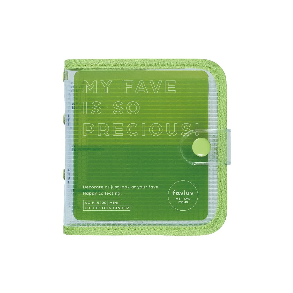 

King Jim Collection Your Mini Binder, FabLab, See Favorites Size, Green, FL5200-G зелёный