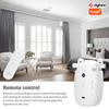 1PC Tuya ZigBee 3 In 1 Intelligent Curtain Motor Electric Curtain Robot Automatic Opener No Wiring Support APP Remote