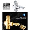 Foot Pedal Flush Valve for Squat Toilets