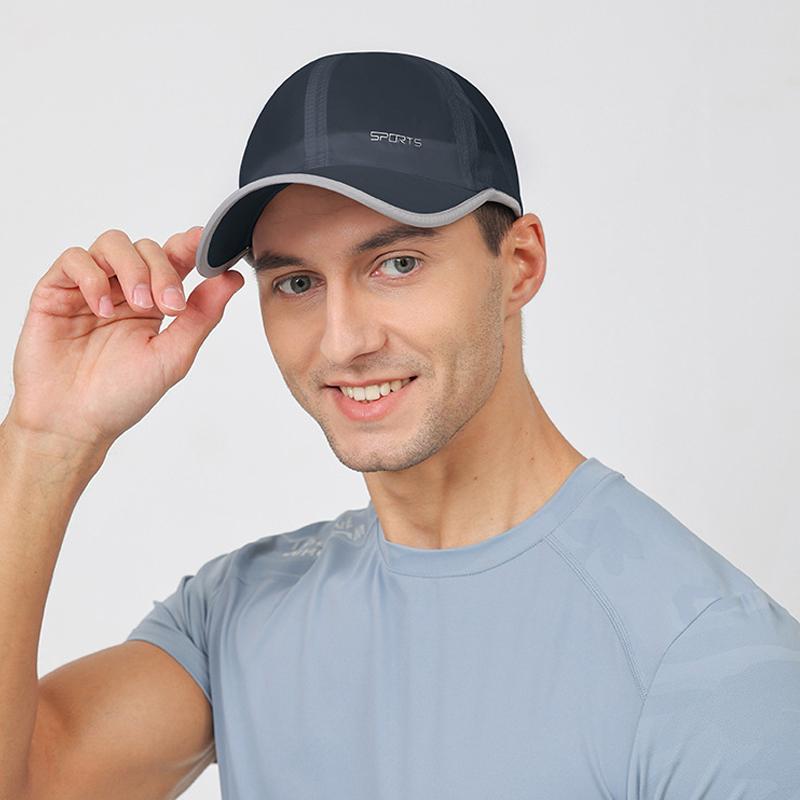 Spring Summer Outdoor Quick-drying Cap Men's Sports Running Baseball Cap Women's Thin Sunshade Sunscreen Cap