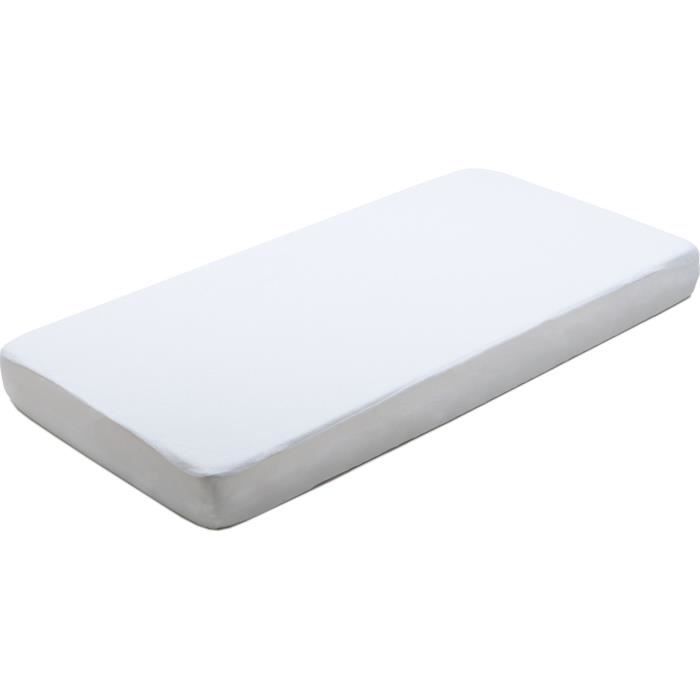 Protège matelas - P'tit Lit - 60x120 cm - Imperméable - Anti-acariens - Bouclette éponge
