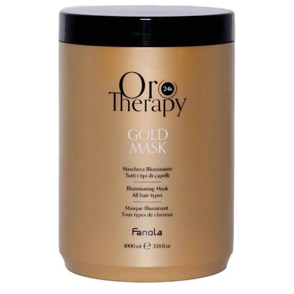 Fanola Orotherapy Gold Mask 1L 1 Pack Fanola Orotherapy Gold Mask, Illuminante Maschera per Tutti
