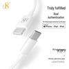 Apple-Certified D8 Type-C to Lightning Cable, PD Fast Charging, 1m, Compatible with iPhone 14/14 Pro