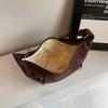 New Women Commuter Hobo Bag Comfortable and Versatile Texture Crossbody Shoulder Bag Large Capacity Suede Leather Storage Bags