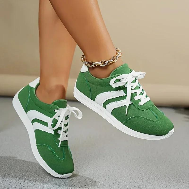 Fashion Women Sneakers Spring Lightweight Comfort Vulcanized Flat Shoes for Women 2025 New Fashion Trend Casual Platform Sneakers Female