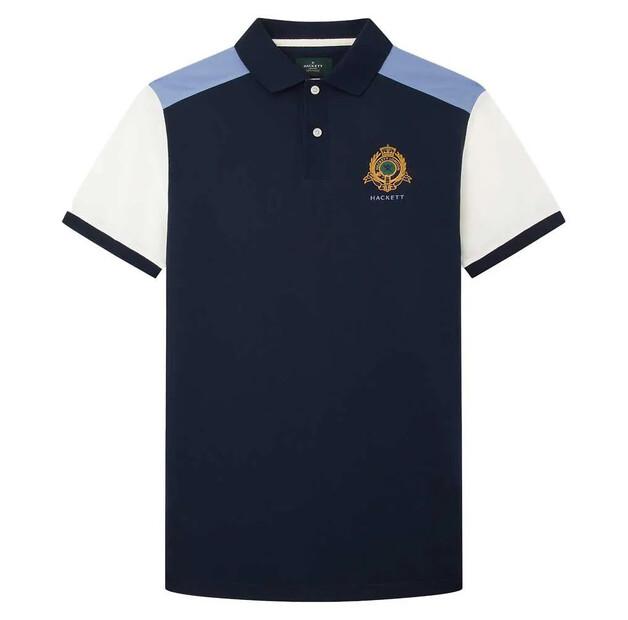 

Hackett Heritage Multi поло с короткими рукавами M