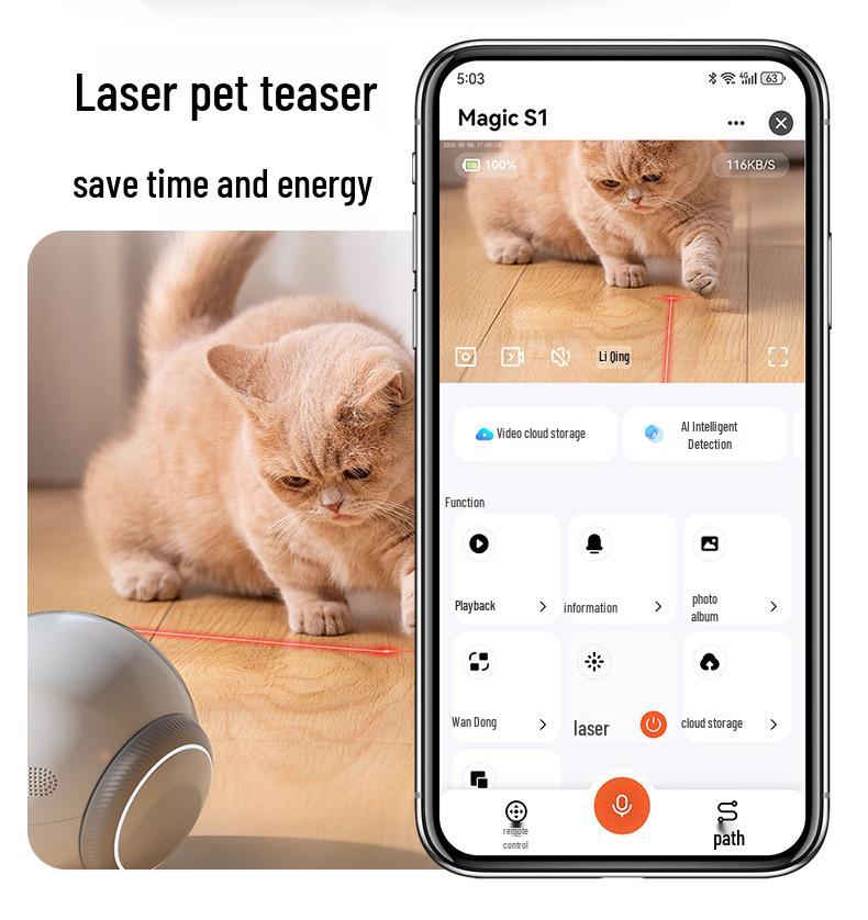 Pet Companion AI: Smart Home Camera & Mobile Monitoring Robot