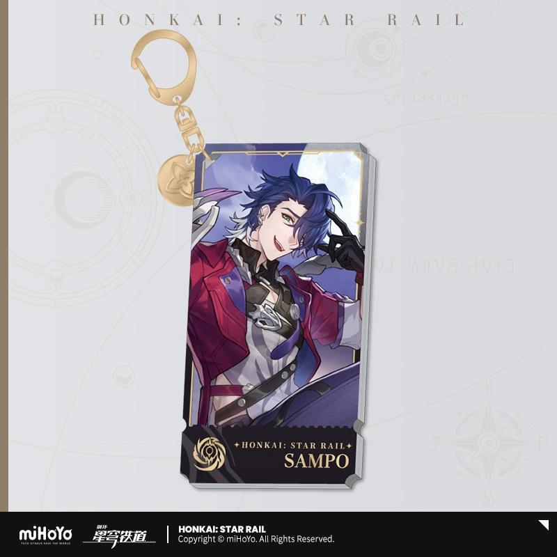 Sunsyea Honkai Star Rail Official Merch miHoYo Original Authentic The Nihility Path Acrylic Stand Kafka Acheron Fugue Hysilens