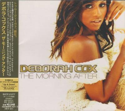 CD DEBORAH COX - The Morning After BVCP21277 J Records 2002 Japan ObiDance & Electronica Used