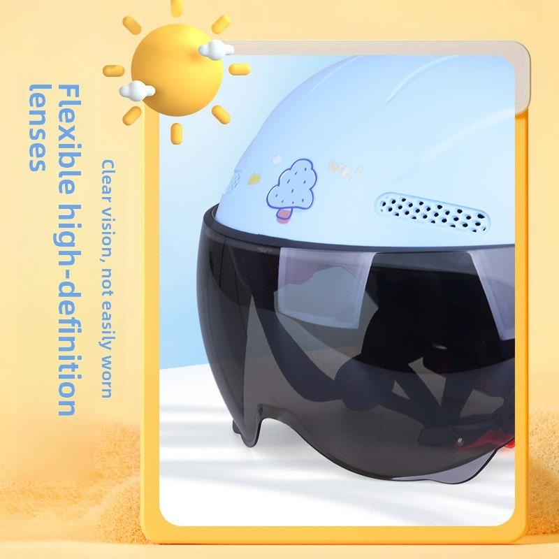 Child Safety Helmets 8 To 15 Years Old Boys Electric Hat Older Children Children Teen Safety Helmets