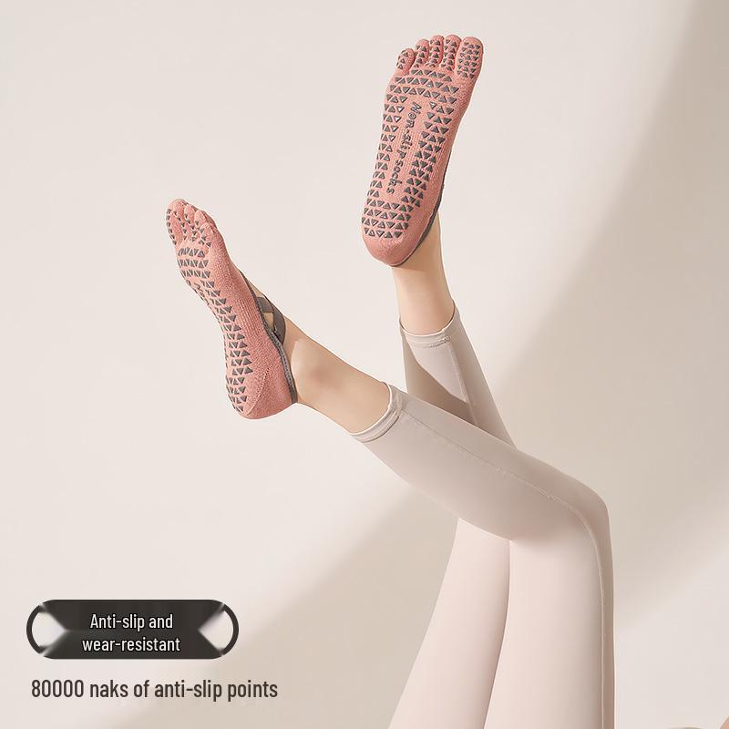 

Professional Non-Slip Five-Toe Yoga Pilates Socks