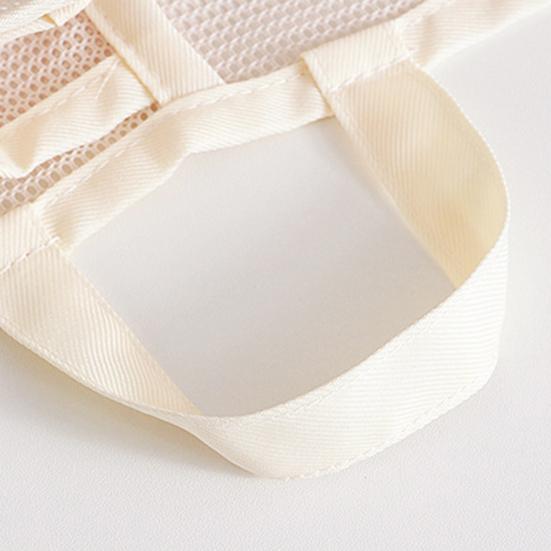 Hanging Underwear Organizer Breathable Mesh Storage Bag Foldable Travel Panties Socks Organizer for Closet or Door Use