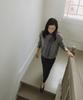 LINGSEOUL Wool Raglan Knit-Gray