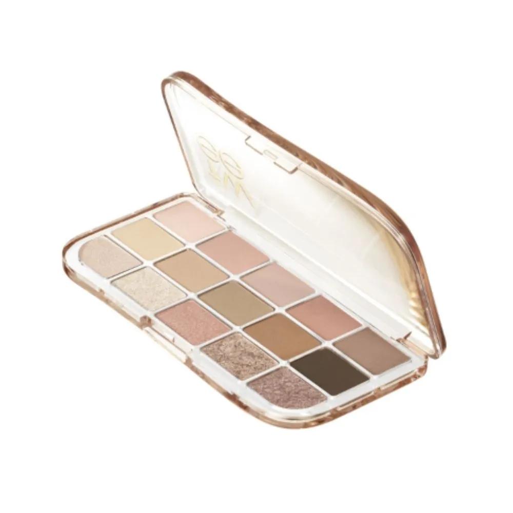 Eyeshadow Shading Point 15-Color Palette No. 1 More Than Nude