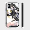Jianxin Anime Game W-Wuthering Waves Phone Case For IPhone 17 Air 16 15 14 13 Pro Max 11 12 Black Silicone Cover