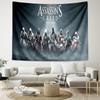 1pc A-Assassin's Creed Tapestry, Living Room, Bedroom, Office, Party Decor, Ideal Festive Gift