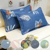 1Pc Pillow Cover Bedroom Decoration Pillowcase Whale Print Polyester Washable Student Dormitory Pink 48*74cm Pattern Pillowslip