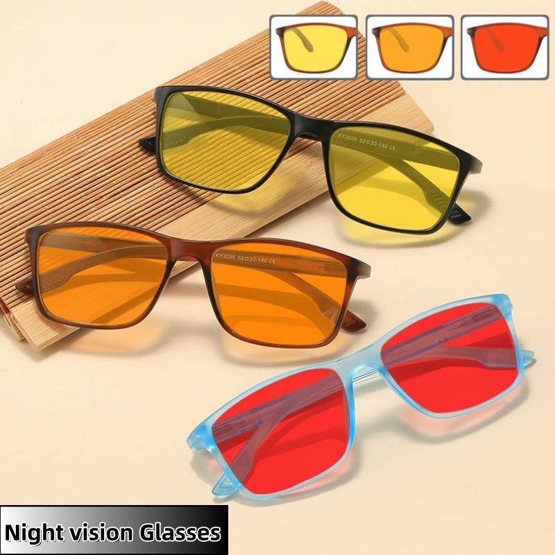 Anti Blue Light Glasses for Esports Eye Protection Plain Eyewear for Mobile Phones and Computers with Yellow/red/orange Lenses